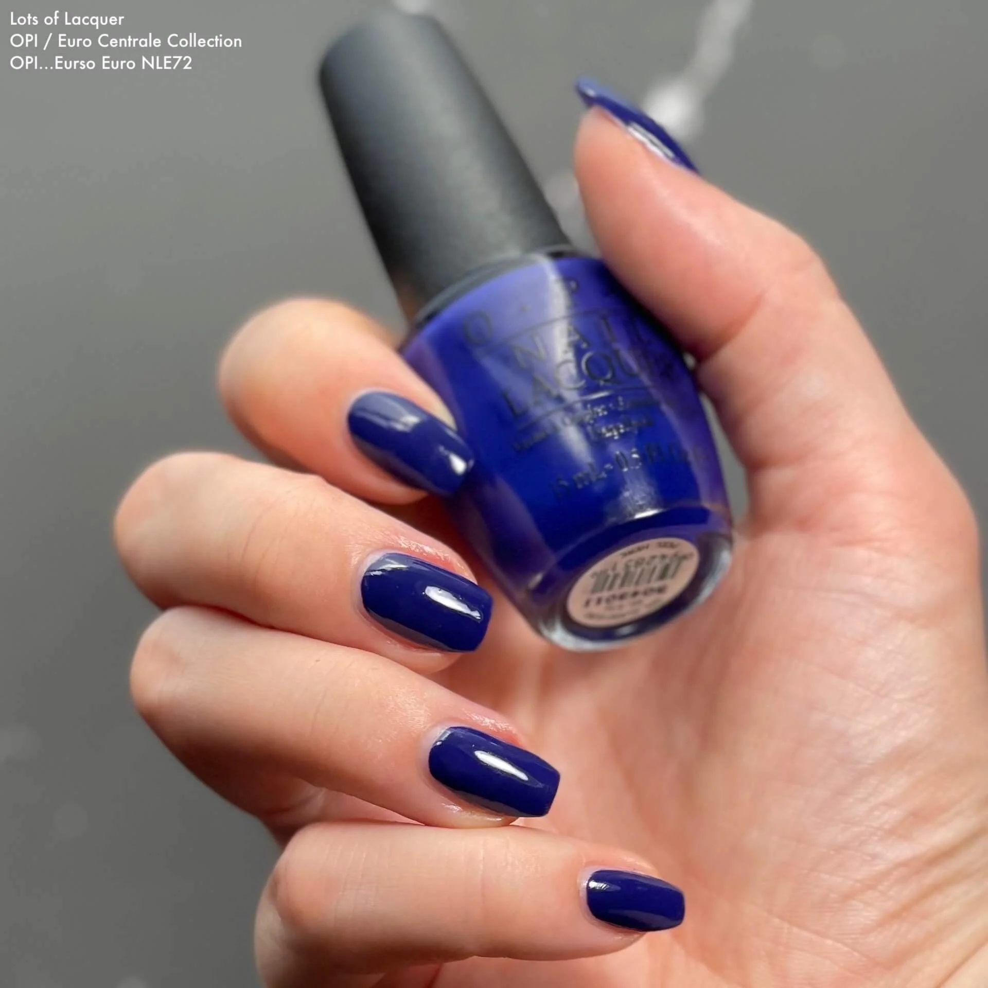 Opi navy blue best sale nail polish